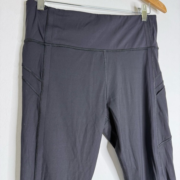 Athleta Vitality Rib 7/8 Tight Leggings Black Size Large - Picture 7 of 7